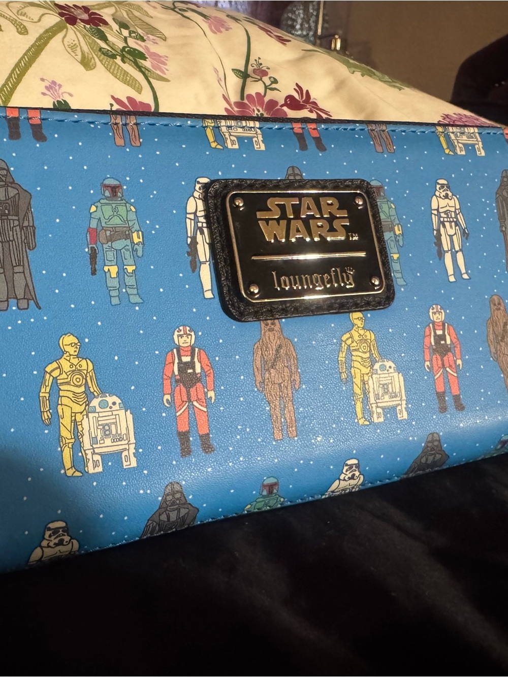 Loungefly Star Wars Blue Character Print Wallet
